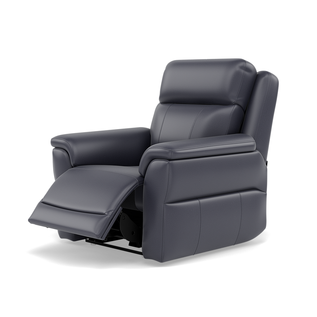 Juno Recliner Armchair - Power Recliner Armchair with USB Cat 60 - Power Recliner with USB — Cat-60/18 Montana Lavender Grey, gallery image 3