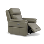 Juno Recliner Armchair - Power Recliner Armchair with USB Cat 60 - Power Recliner with USB — Cat-60/20 Montana Pewter, gallery image 1