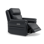 Juno Recliner Armchair - Power Recliner Armchair with USB Cat 60 - Power Recliner with USB — Cat-60/24 Montana Navy, gallery image 1