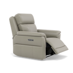 Juno Recliner Armchair - Power Recliner Armchair with USB Cat 60 - Power Recliner with USB — Cat-60/28 Montana New Grey, gallery image 1