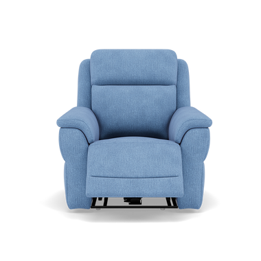 Juno Recliner Armchair - Power Recliner Armchair with USB F8 - Power Recliner with USB Sterling Home 8 Darwin Sky 50372
