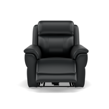 Juno Recliner Armchair - Power Recliner Chair Lumbar Support Cat 60 - Power with Power Lumbar & USB Sterling Home 21 Cat-60/25 Montana Charcoal