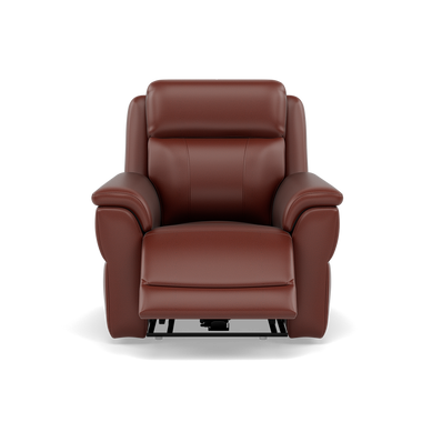 Juno Recliner Armchair - Power Recliner Chair Lumbar Support Cat 60 - Power with Power Lumbar & USB Sterling Home 7 Cat-60/07 Montana Butterscotch