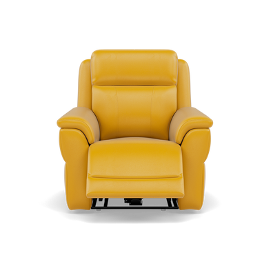 Juno Recliner Armchair - Power Recliner Chair Lumbar Support Cat 60 - Power with Power Lumbar & USB Sterling Home 10 Cat-60/10 Montana Sunburst