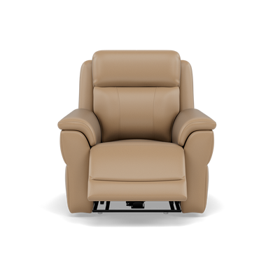 Juno Recliner Armchair - Power Recliner Chair Lumbar Support Cat 60 - Power with Power Lumbar & USB Sterling Home 6 Cat-60/06 Montana Barley