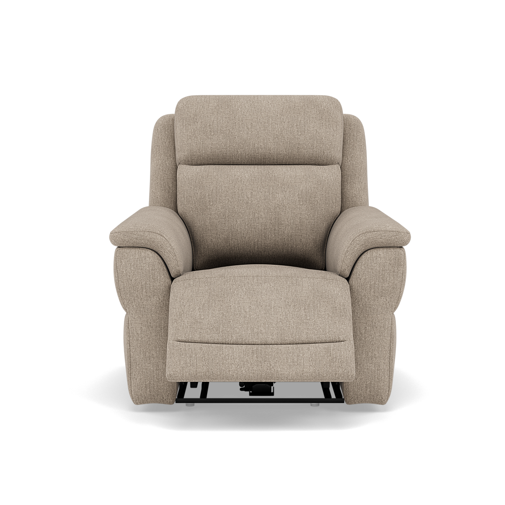 Juno Recliner Armchair - Power Recliner Chair Lumbar Support F8 - Power with Power Lumbar & USB Sterling Home 3 Darwin Mink 50366