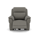 Juno Recliner Armchair - Power Recliner Chair Lumbar Support F8 - Power with Power Lumbar & USB Sterling Home 1 Hopsack Platinum 70003