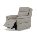Juno Recliner Armchair - Power Recliner Chair Lumbar Support F8 - Power with Power Lumbar & USB — Hopsack Dove 70001, gallery image 3
