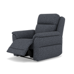 Juno Recliner Armchair - Power Recliner Chair Lumbar Support F8 - Power with Power Lumbar & USB — Hopsack Midnight 70005, gallery image 3