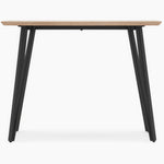 Kito Console Table - Console Table Faux Antique Oak / Black Powder Tables Sterling Home 6