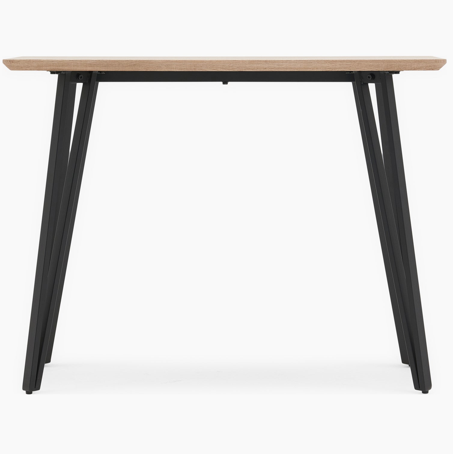 Kito Console Table - Console Table Faux Antique Oak / Black Powder Tables Sterling Home 6