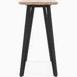 Kito Console Table - Console Table Faux Antique Oak / Black Powder Tables Sterling Home 7