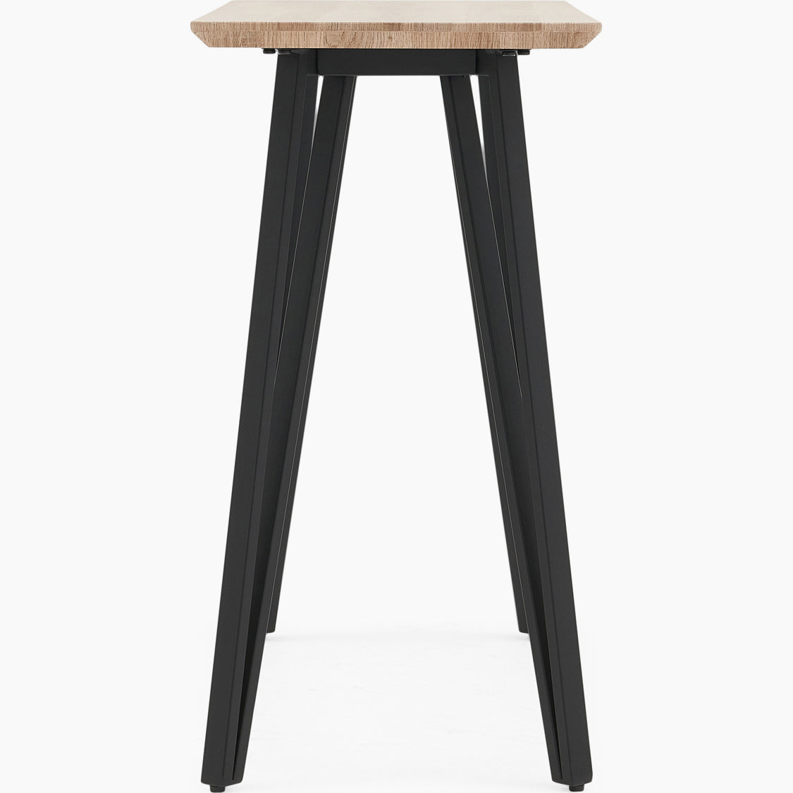 Kito Console Table - Console Table Faux Antique Oak / Black Powder Tables Sterling Home 7