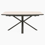 Kito Exending Dining Table - Extending Dining Table Faux Antique Oak / Black Powder Tables Sterling Home 1