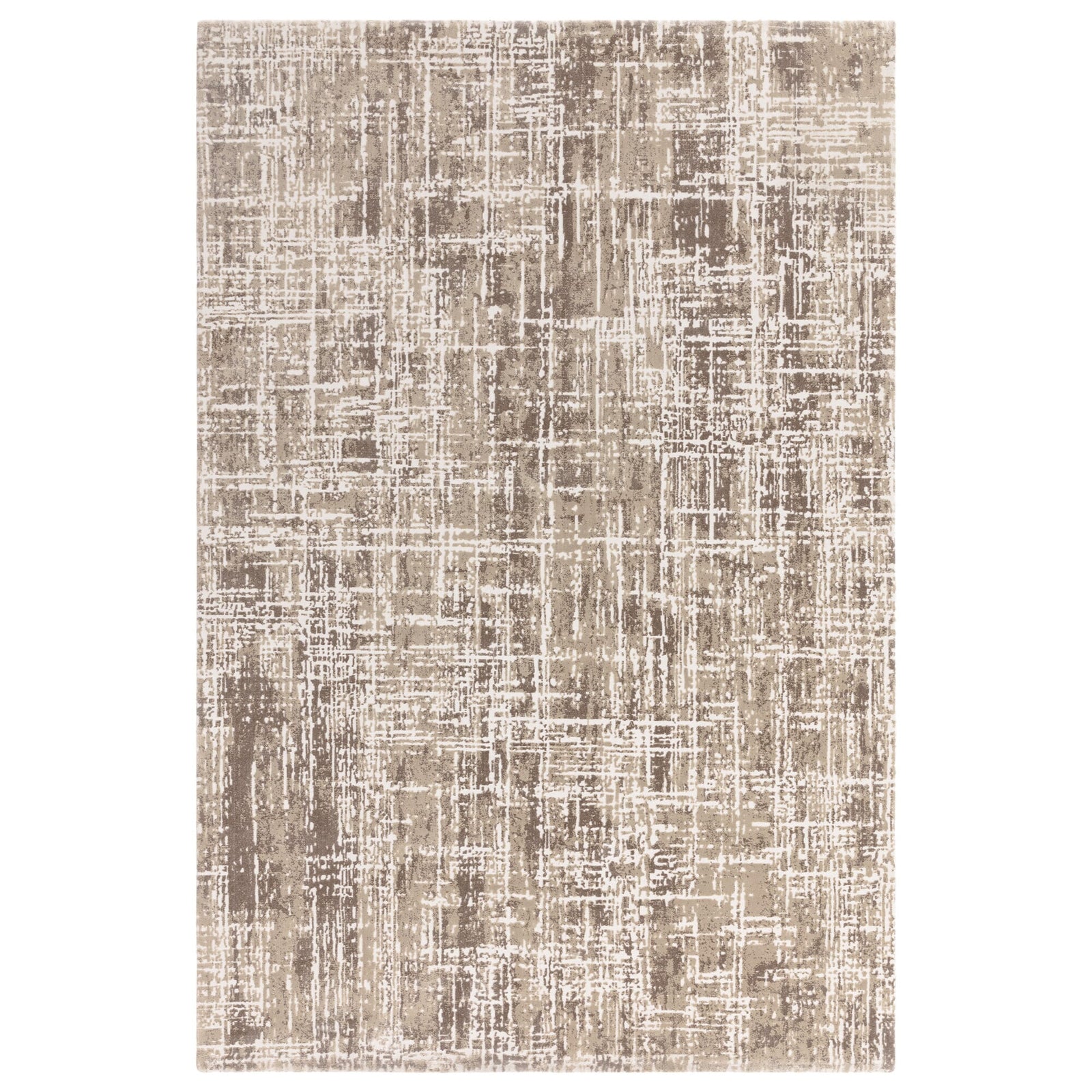 Karis Abstract Beige Rug - Abstract Beige   - 120cm x 170cm