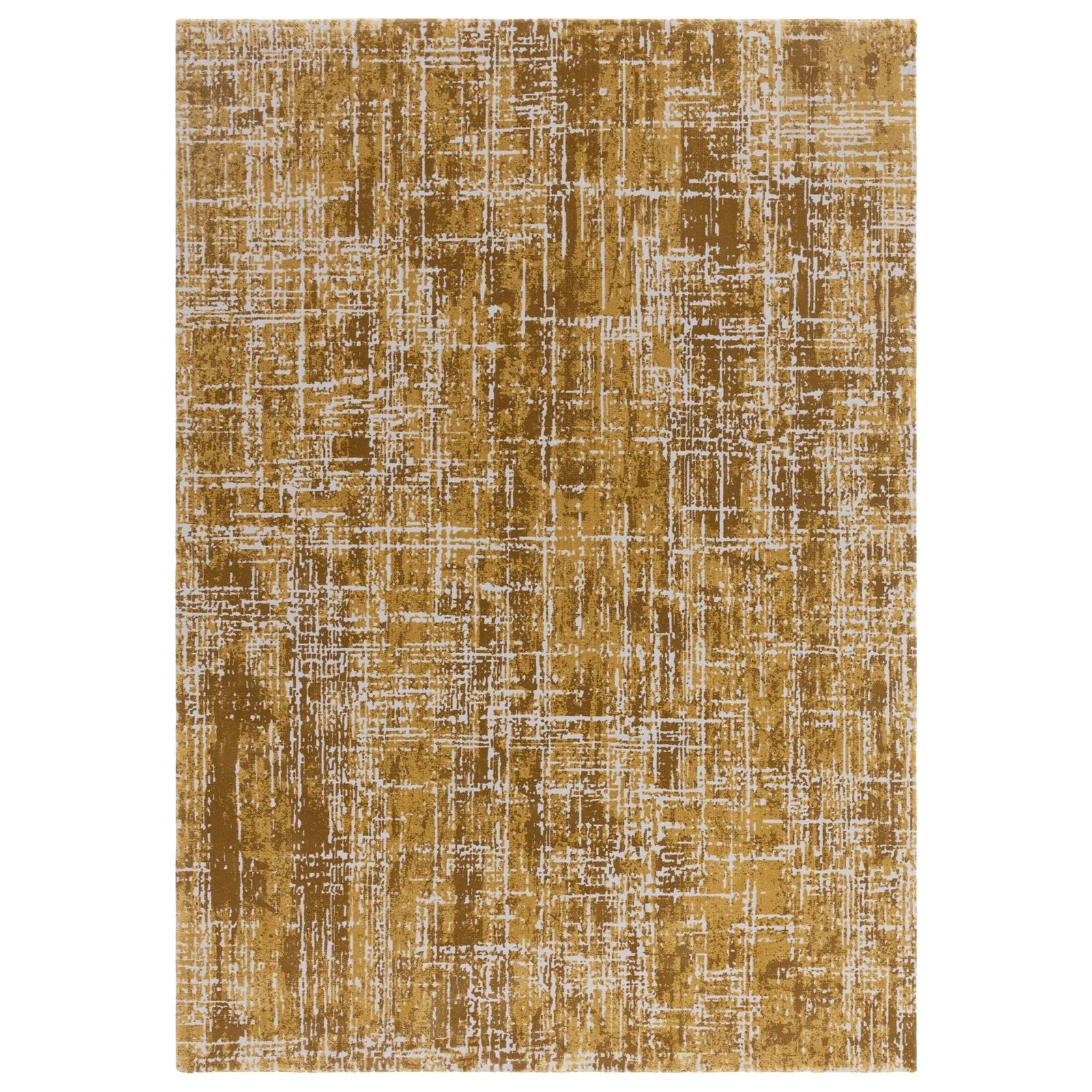 Karis Abstract Gold Rug - Abstract Gold   - 120cm x 170cm