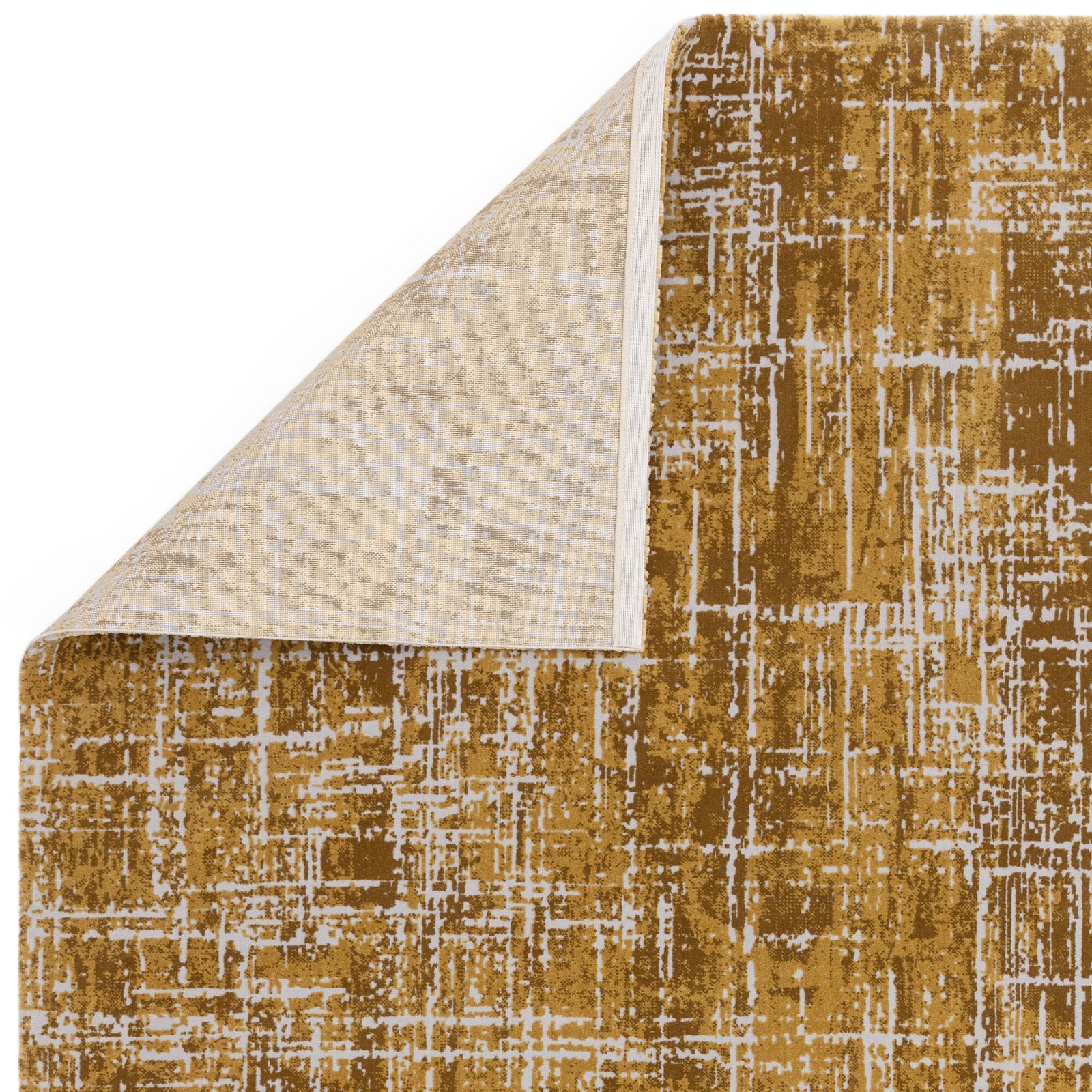 Karis Abstract Gold Rug - Abstract Gold   - 120cm x 170cm