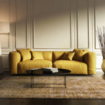 Karis Abstract Gold Rug - Abstract Gold   - 120cm x 170cm