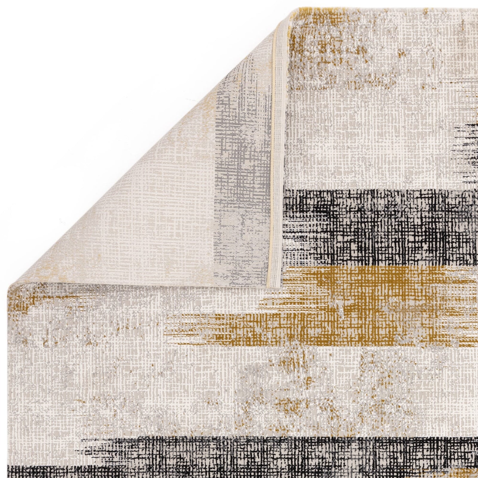 Karis Lines Gold Rug - Lines Gold   - 120cm x 170cm