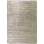 Karis Plain Stripe Khaki Rug - Plain Stripe Khaki - 120cm x 170cm
