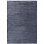 Karis Plain Stripe Navy Rug - Plain Stripe Navy - 120cm x 170cm