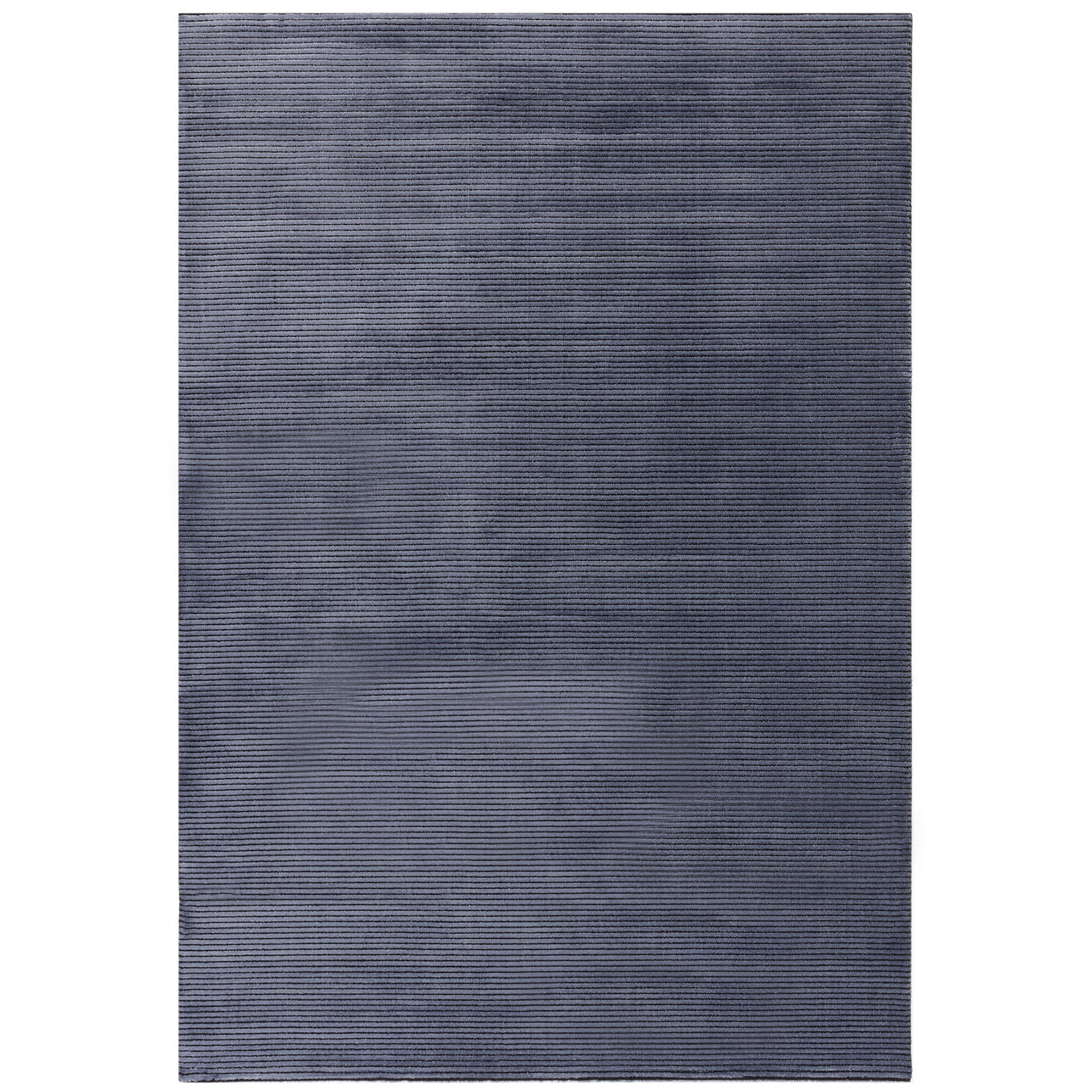 Karis Plain Stripe Navy Rug - Plain Stripe Navy - 120cm x 170cm