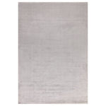 Karis Plain Stripe Silver Rug - Plain Stripe Silver - 120cm x 170cm