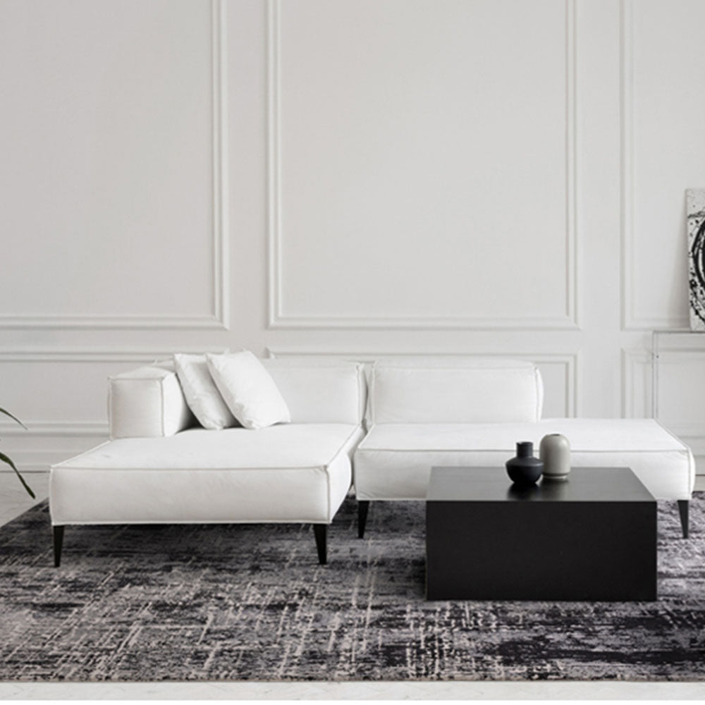 Karis Abstract Black Rug - Abstract Black - 160cm x 230cm Sterling Home 2