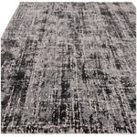 Karis Abstract Black Rug - Abstract Black - 160cm x 230cm Sterling Home 5