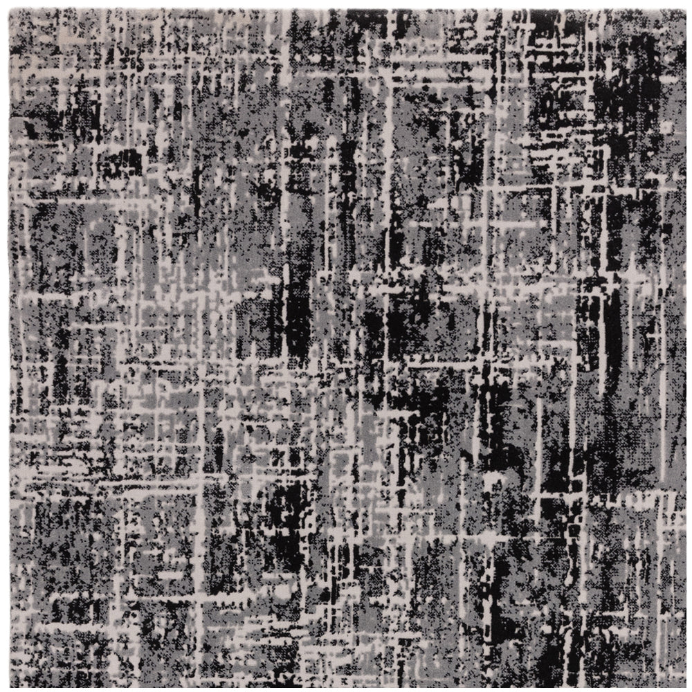 Karis Abstract Black Rug - Abstract Black - 160cm x 230cm Sterling Home 6
