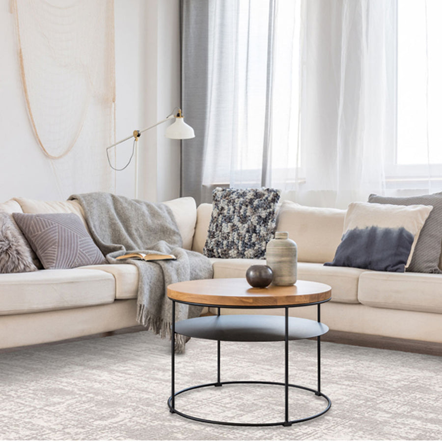 Karis Abstract Grey Rug - Abstract Grey - 200cm x 290cm Sterling Home 2