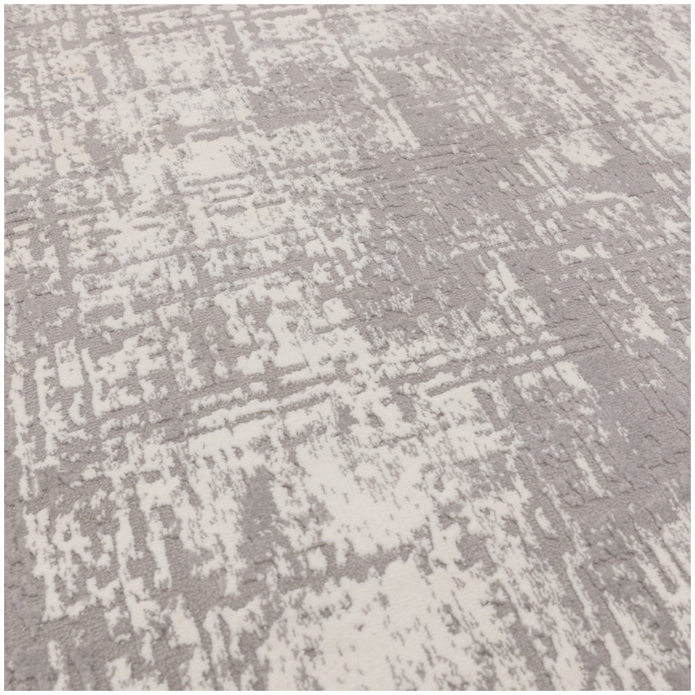 Karis Abstract Grey Rug - Abstract Grey - 200cm x 290cm Sterling Home 6