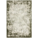 Karis Border Green Rug