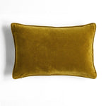 William Morris At Home Larkspur Yellow Cushion - Larkspur Cushion Tumeric Sterling Home 3