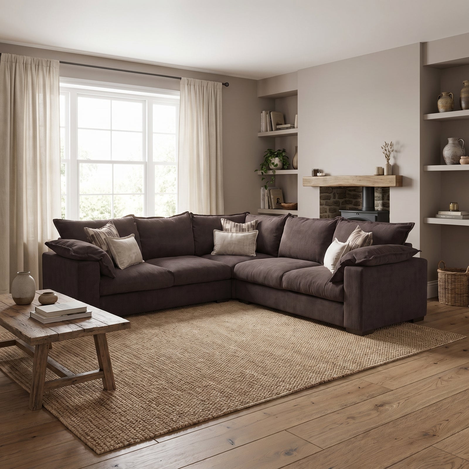 Lennox Large Corner Sofa - 2 Corner 2 Group