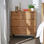 Lexington 4 Drawer Cabinet - 4 Drawer Chest Sundried Wheat Storage Sterling Home 2