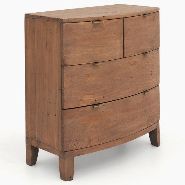 Lexington 4 Drawer Cabinet - 4 Drawer Chest Sundried Wheat Storage Sterling Home 5