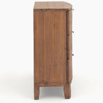 Lexington 4 Drawer Cabinet - 4 Drawer Chest Sundried Wheat Storage Sterling Home 6