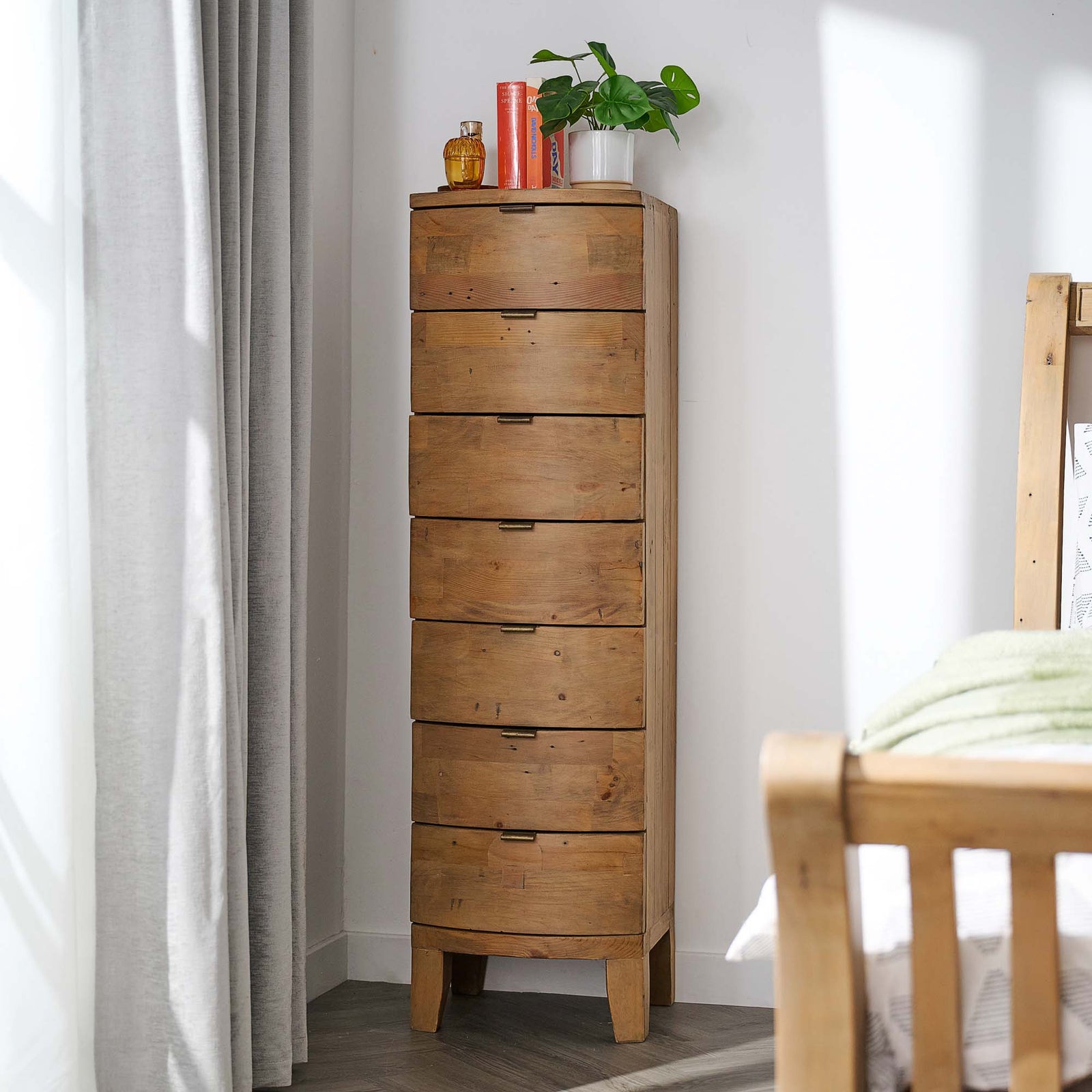 Lexington 7 Drawer Tall Chest - 7 Drawer Tall Chest Sundried Wheat Chests of Drawers Sterling Home 2