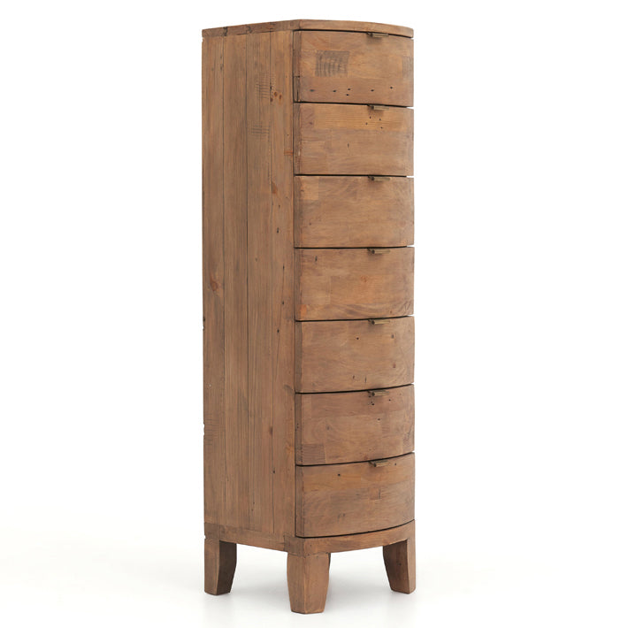 Lexington 7 Drawer Tall Chest - 7 Drawer Tall Chest Sundried Wheat Chests of Drawers Sterling Home 5
