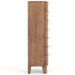 Lexington 7 Drawer Cabinet - 7 Drawer Tall Chest Sundried Wheat Storage Sterling Home 6