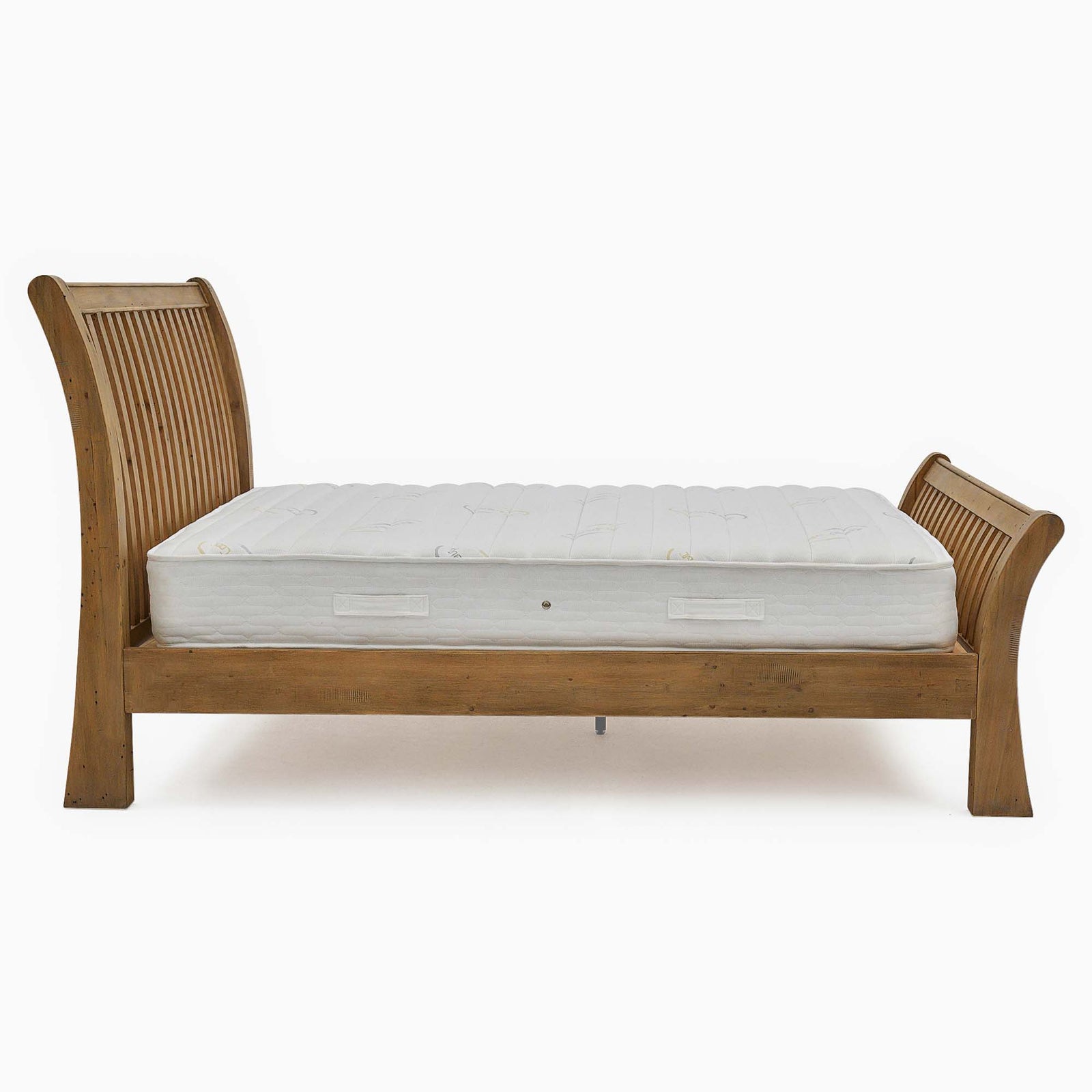 Lexington Bed - 6'0 Slatted Bedstead Sundried Wheat Sterling Home 3