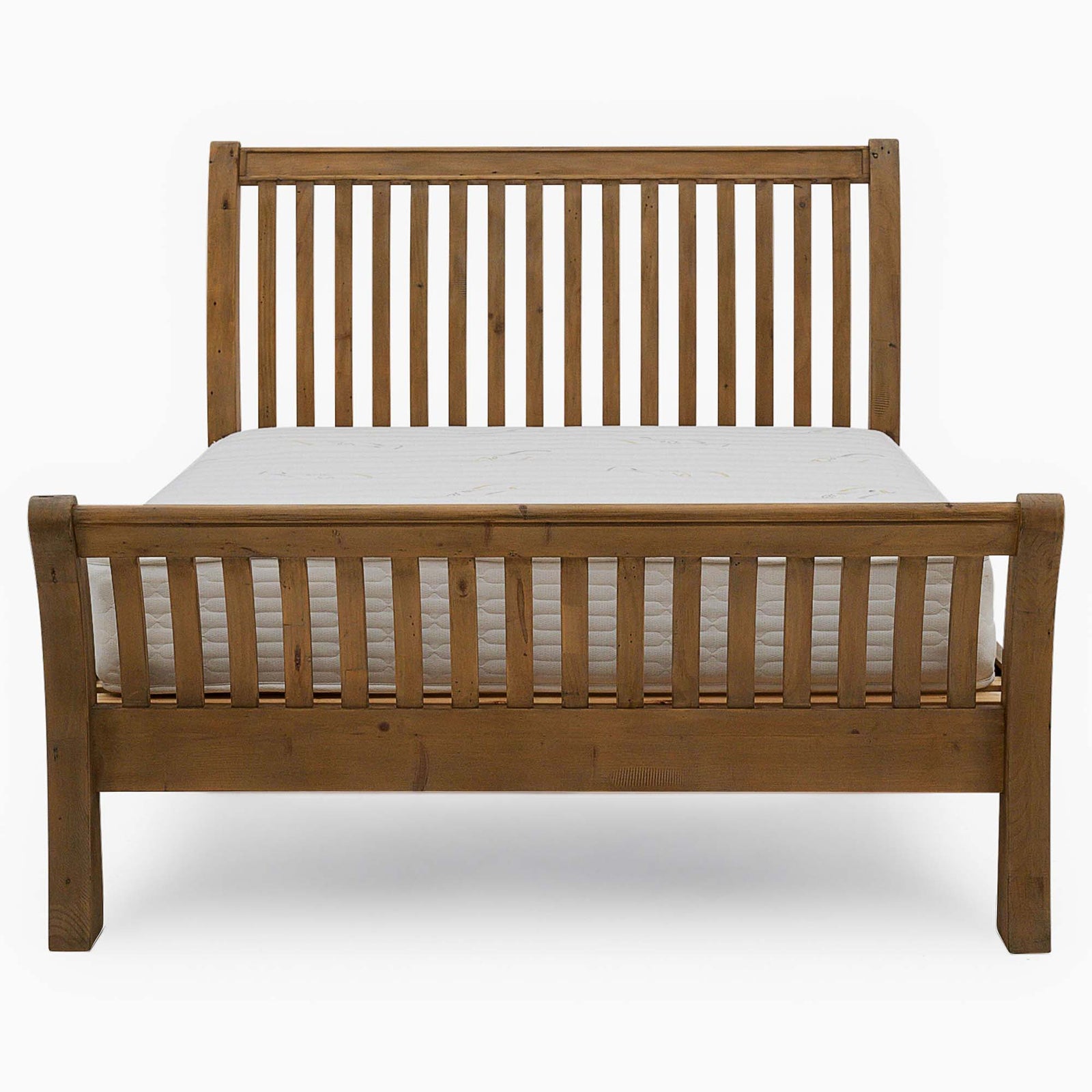Lexington Bed - 6'0 Slatted Bedstead Sundried Wheat Sterling Home 4