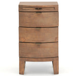 Lexington Bedside Cabinet - Bedside Chest Sundried Wheat Storage Sterling Home 1