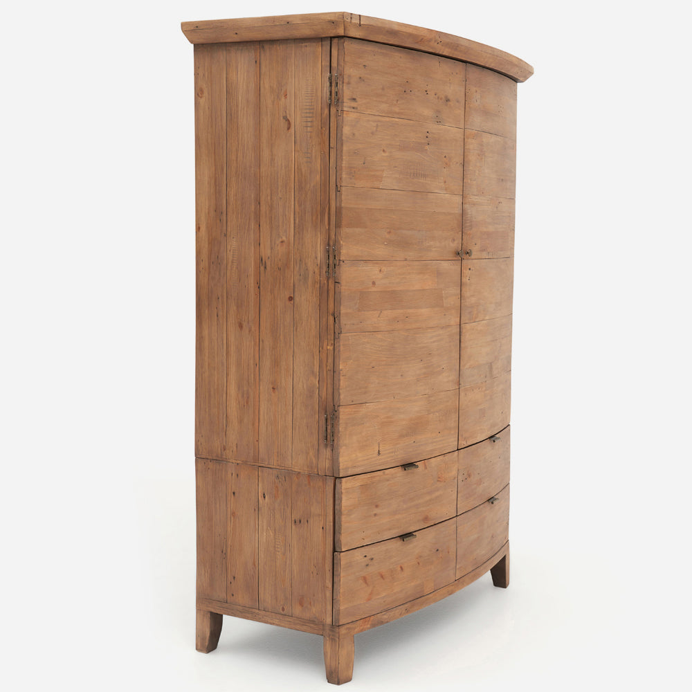 Lexington Double Wardrobe - Large Double Wardrobe Sundried Wheat Storage Sterling Home 5