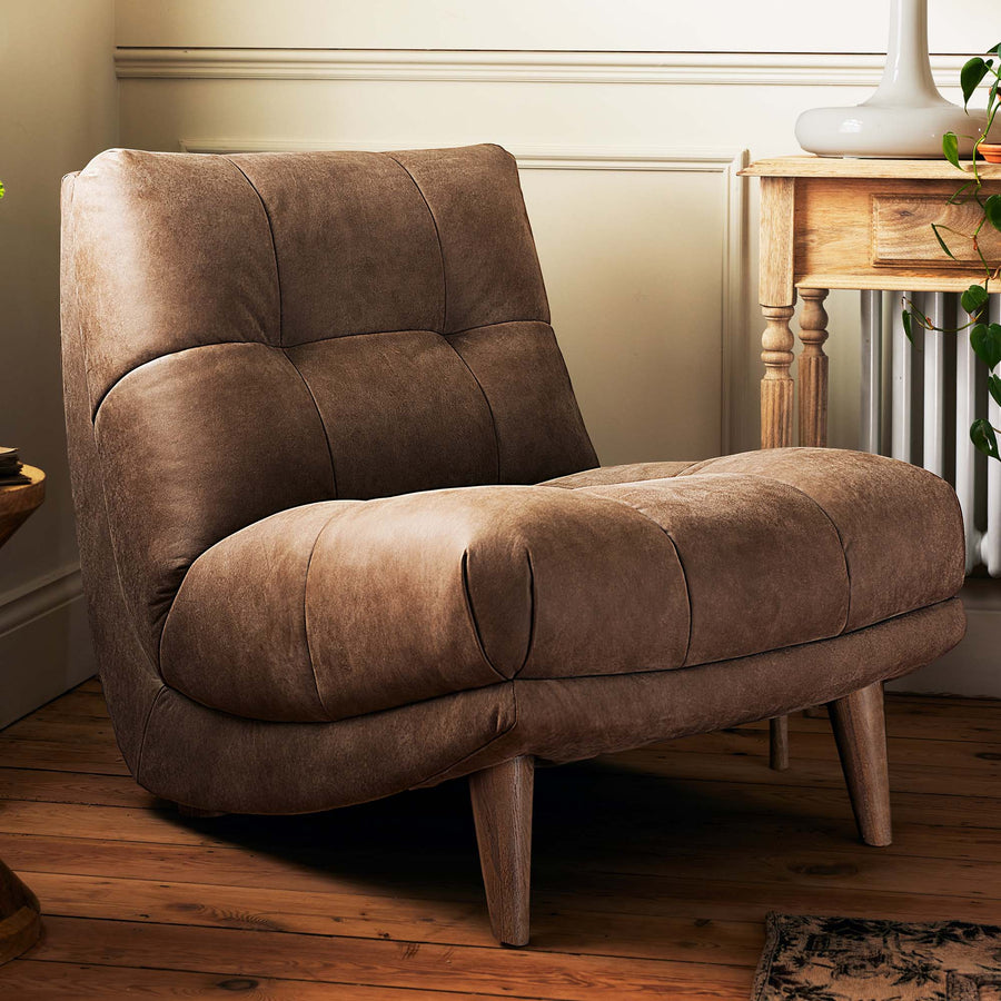 Lola Accent Chair - Accent Chair Fabric Armchairs Sterling Home 2