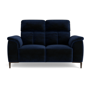 Loma 2 Seater Sofa - 2 Seater Sofa Fabric 2 Seater Sofas Sterling Home 5 FAB-MEG-28 NAVY