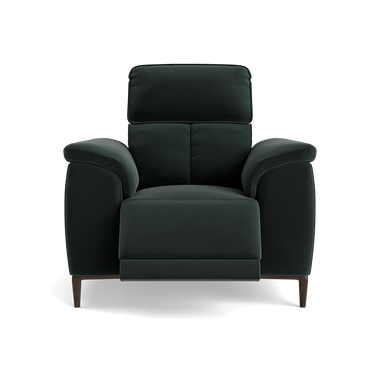 Loma Recliner Armchair - Power Recliner Chair USB Fabric - Power Recliner with USB Sterling Home 1 FAB-MEG-21 CHARCOAL GREY