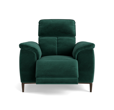 Loma Recliner Armchair - Power Recliner Chair USB Fabric - Power Recliner with USB Sterling Home 5 FAB-MEG-37 EMERALD GREEN