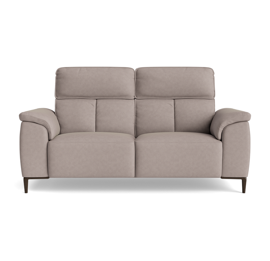 Loma Small 3 Seater Sofa - 2.5 Seater Sofa Compact Fabric Sterling Home 1 BFA-BLJ-22 DOVE GREY